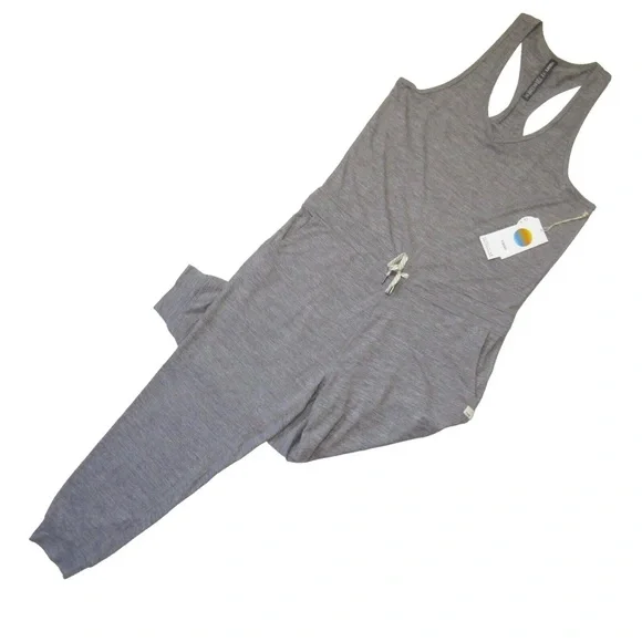 NWT Vuori Lux Jumpsuit Romper Sz L in Clay Heather - Picture 4 of 6